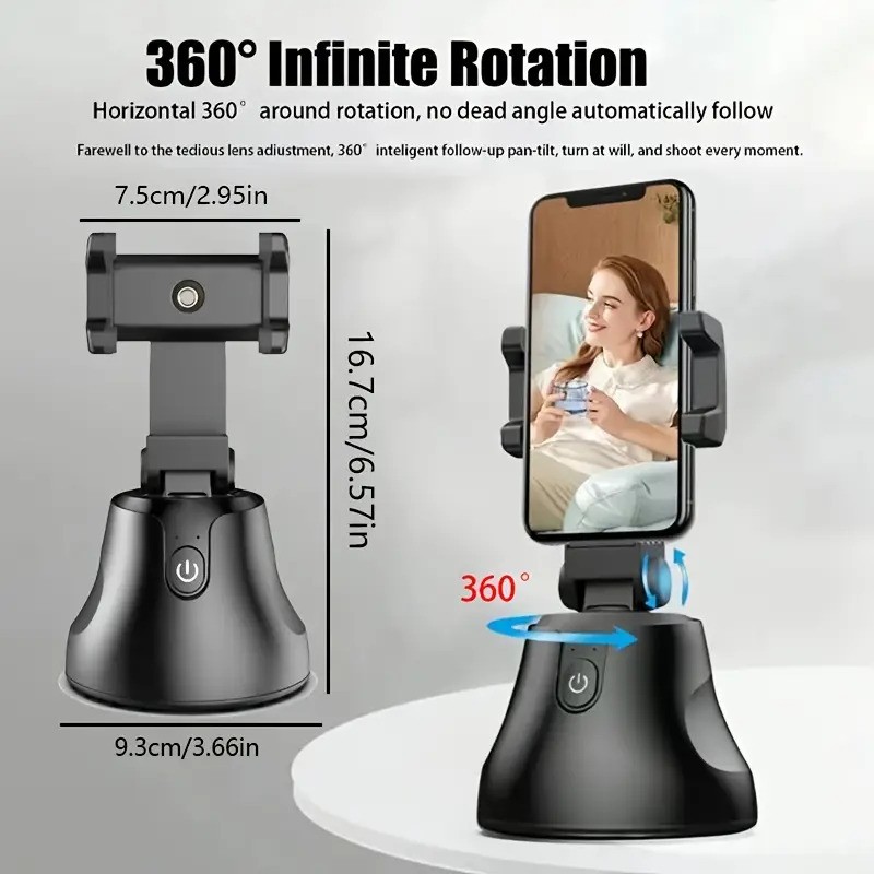 Intelligent Live Streaming Facial Tracking Mobile Phone Stand