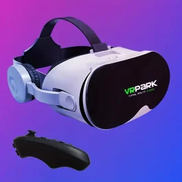 Full VR System: 360° Motion Tracking & 4K 120Hz Headset with Controllers